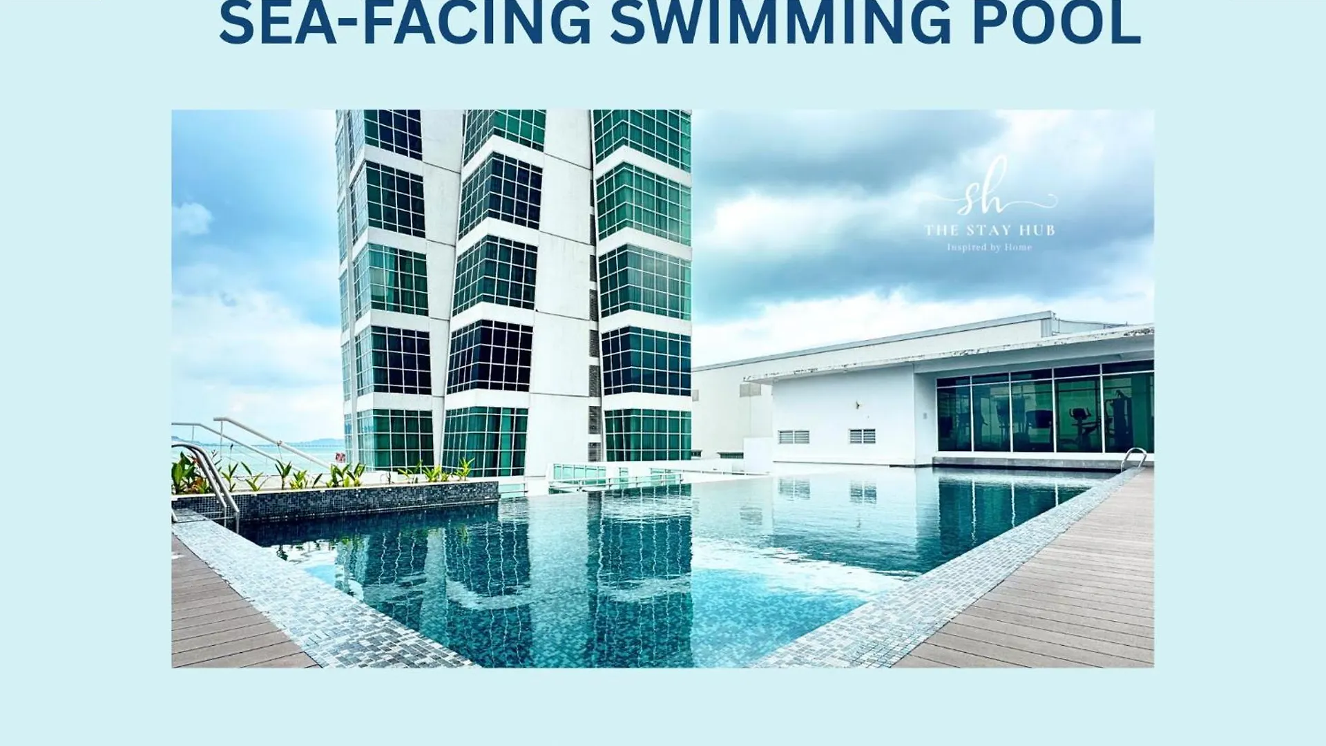 Apartment Seaview Maritime Suites, Penang George Town, Karpal Singh Drive-Free Parking By The Stay Hub